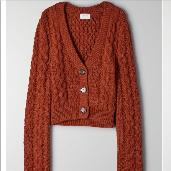 Aritzia Sweaters - Aritzia Wilfred Free Adley Sweater in Rustwood